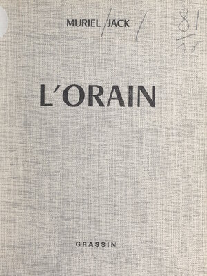 cover image of L'Orain